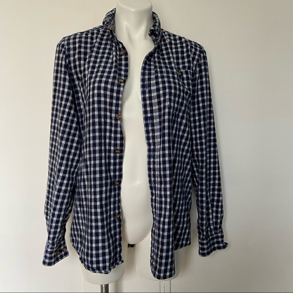 Boston Traders Flannel Button Down - Picture 2 of 7
